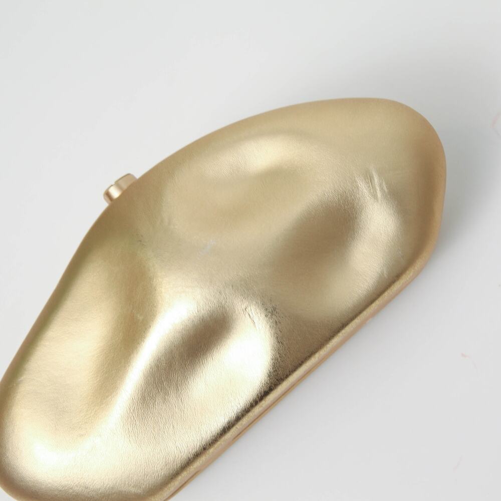 Cult Gaia Caldera Clutch in Gold - Picture 8 of 13